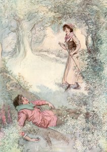 シェイクスピアのイラスト 作： Hugh Thomson