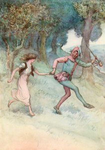 シェイクスピアのイラスト 作： Hugh Thomson