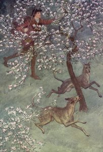ウィンザーの陽気な妻のイラスト 作： Hugh Thomson