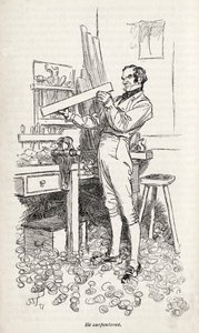 ジェーン・オースティンの小説「ノーサンガー・アビー」-。 作： Hugh Thomson