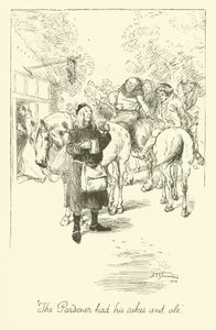 The Pardoner（リトグラフ 作： Hugh Thomson