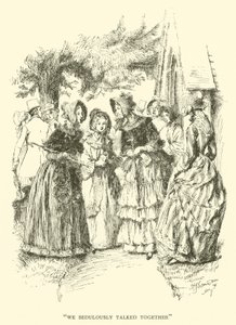 We Sedulously Talked Together (Engraving) 作： Hugh Thomson