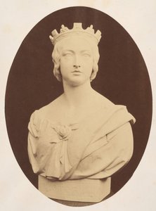 ビクトリア女王陛下の胸像のコピー、ジョセフ・ダーラム、Esq. F.S.A.、1857年。 作： Hugh Welch Diamond