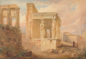 エレクテウム、アテネ 作： Hugh William Grecian Williams