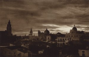 メキシコ：クエルナバカ（モノクロ写真）