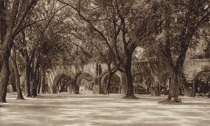 メキシコ：モレリア、古い水道管（モノクロ写真） 作： ウーゴ・ブレーメ