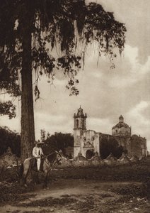 メキシコ：ノノアルコ、首都メヒコ郊外（モノクロ写真） 作： ウーゴ・ブレーメ