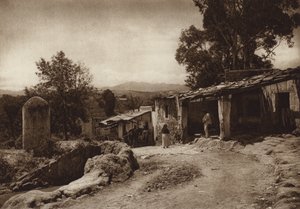 メキシコ：首都メヒコ郊外サン・エステバン（モノクロ写真） 作： ウーゴ・ブレーメ