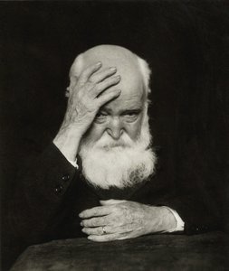 アーティスト ハンス トーマの肖像画 1839 ～ 1924 年、1920 年。