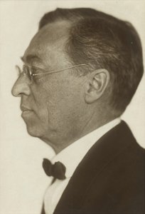 芸術家ワシリー・カンディンスキーの肖像 1866-1944, 1925.