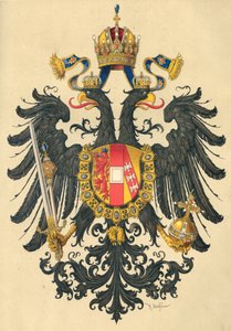オーストリア帝国の小さな紋章、1890年。