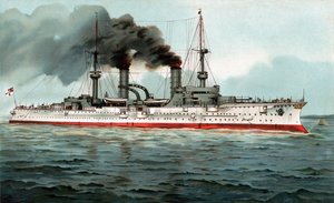 S.M. 大型巡洋艦フュルスト・ビスマルク 作： Hugo Graf