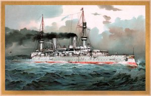 S.M. 戦艦カイザー ヴィルヘルム II 作： Hugo Graf