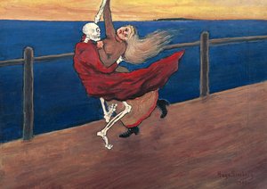 死の舞踏 par Simberg, Hugo (1873-1917)