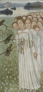 民謡民謡、1894 作： Hugo Simberg