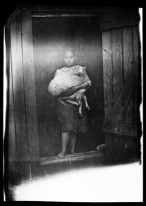 シープ・ガール、ヒルマ・イラ＝オウティネン、ブンカ 作： Hugo Simberg
