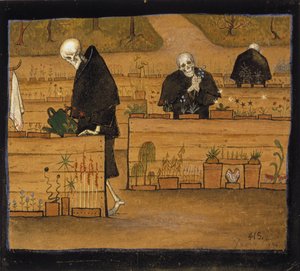 死の庭 作： Hugo Simberg