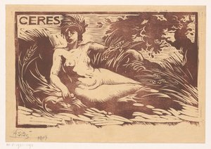 セレス 作： Huib Luns (signed by artist)