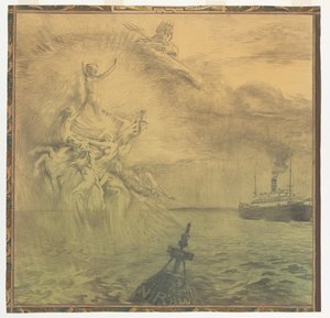 海事。 ロッテルダムで壁画をデザインする 作： Huib Luns