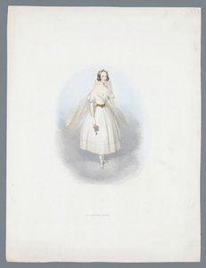ウェディング ドレスの女性 作： Huib van Hove Bz (attributed to)