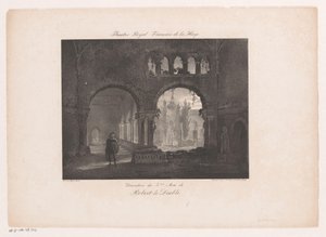 オペラ「ロベルト・ル・ディアブル」の舞台作品 Theatre Royal Francais de la Haye (オブジェクトのタイトル) 作： Huib van Hove Bz