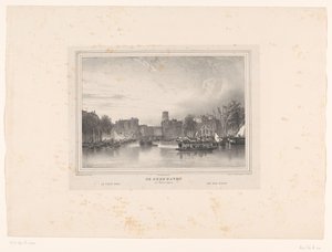 ロッテルダムの旧港の眺め ロッテルダムの旧港 / Le vieux port / 旧港 (オブジェクトのタイトル) ロッテルダムの街並み（連載タイトル） 作： Huib van Hove Bz