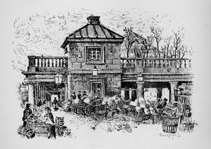 コヴェントガーデン、1890 作： Hume Nisbet