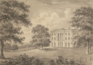 D.H. ラッカーの本拠地、ウェスト ヒル 作： Humphry Repton