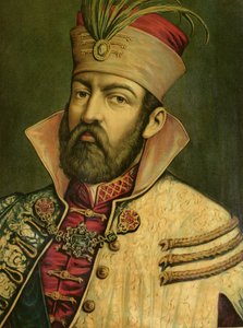 ミクロス・ズリーニー（1508-66）、クロアチアの禁止（1542-56） 作： Hungarian School