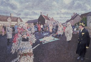Boxing Day Mummers、Marshfield、1998年（107623も参照） 作： Huw S. Parsons