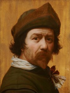 自画像、1638年。 作： Huygh Pietersz. Voskuyl