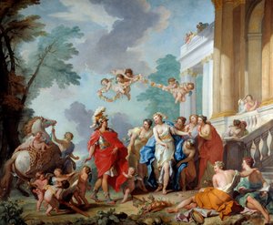 不明な画像 作： Hyacinthe Collin de Vermont