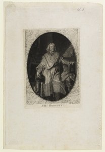 JBボシュエ（徒歩）、Jean-Baptiste de Grateloup、1771年に彫刻（メゾチント、アクアチント、チャイネコレのドライポイント） 作： Hyacinthe Francois Rigaud