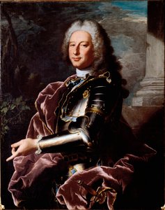 Giovanni (Gian) Francesco II Brignole Sale (Jean Francois II Brignole-Sale) (1695-1760)の肖像 Genesのドージェであり、ルイ15世の下でフランスにおけるGenes共和国の大使を務めたHyacinthe Rigaud (1659-1743)による絵画 1737-1739年 Dim.101,5x80,2 cm Genes,