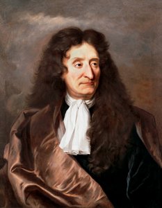 ジャン・ド・ラ・フォンテーヌの肖像 作： Hyacinthe Francois Rigaud