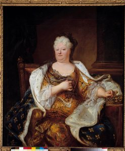 パラタイン王女の肖像シャーロットエリザベートデバビエール 作： Hyacinthe Francois Rigaud