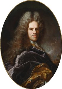 ステファノ・ジェンティーレの肖像 作： Hyacinthe Francois Rigaud