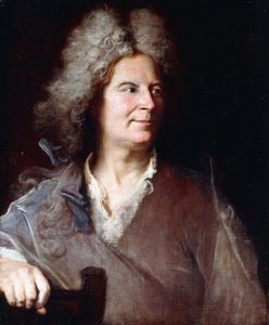 彫刻家の肖像、ロバート・ル・ロランと言われる 作： Hyacinthe Francois Rigaud