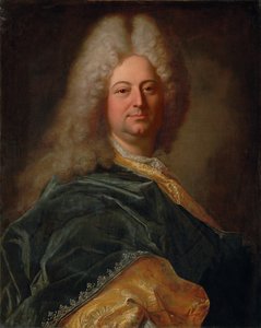 侯爵夫人の肖像画 作： Hyacinthe Francois Rigaud