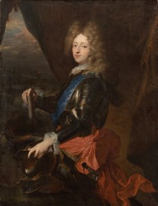 デンマークとノルウェーのフリードリヒ 4 世 (1671 年 - 1730 年、1693 年)。 作： Hyacinthe François Honoré Rigaud