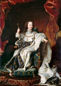 ルイ 14 世、フランス王 1638 年～1715 年 作： Hyacinthe François Honoré Rigaud