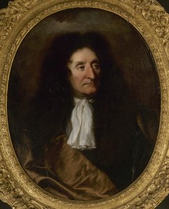 ジャン・ド・ラ・フォンテーヌの肖像、1621～1695年頃。 1680年。 作： Hyacinthe François Honoré Rigaud