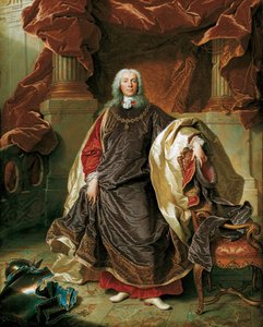 リヒテンシュタイン公ジョセフ・ヴェンツェル1世の肖像、1696年～1772年、1740年。