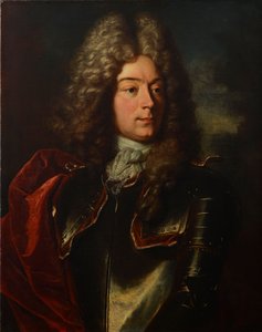 ドイツ語：リュムリゲンの共同経営者、士官、メッツゲルンの廷吏、ヨハン・フリッシング（1668-1726）の肖像。