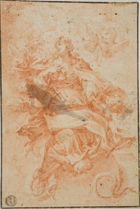 無原罪懐胎 作： Hyacinthe Rigaud
