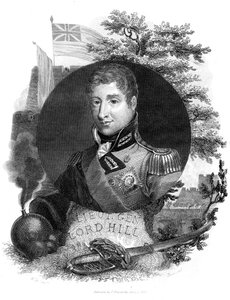 ロードヒル中将、1816年。 作： I. Brown