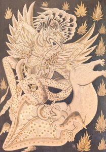 o pássaro garuda 作： I Made Geriya