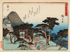 カメオ 作： Ichiryusai Hiroshige