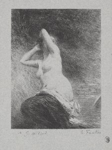 アリアドネ、1900年。 作： Ignace Henri Jean Fantin Latour