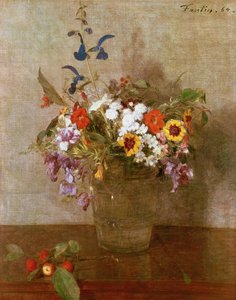 秋の花、1864